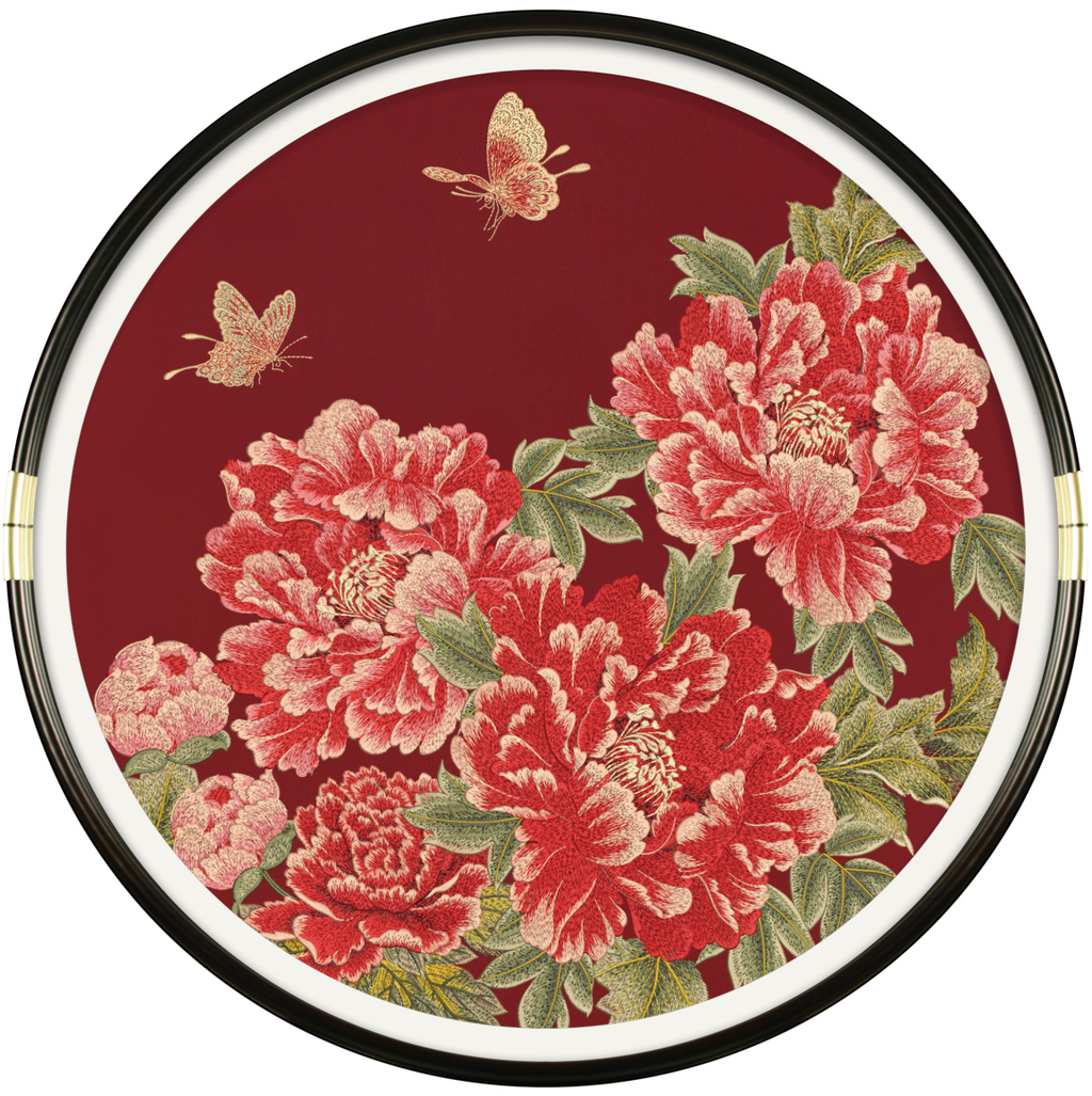 Floral Round Decorative Wall Art