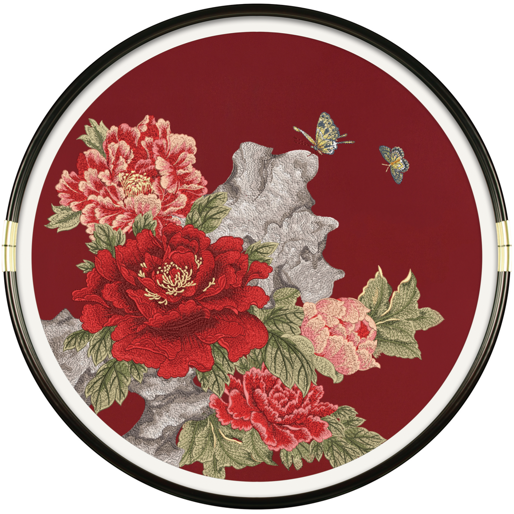 Floral Round Decorative Wall Art