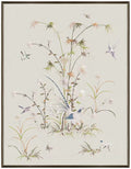 Floral & Bird Embroidery Wall Art Collection